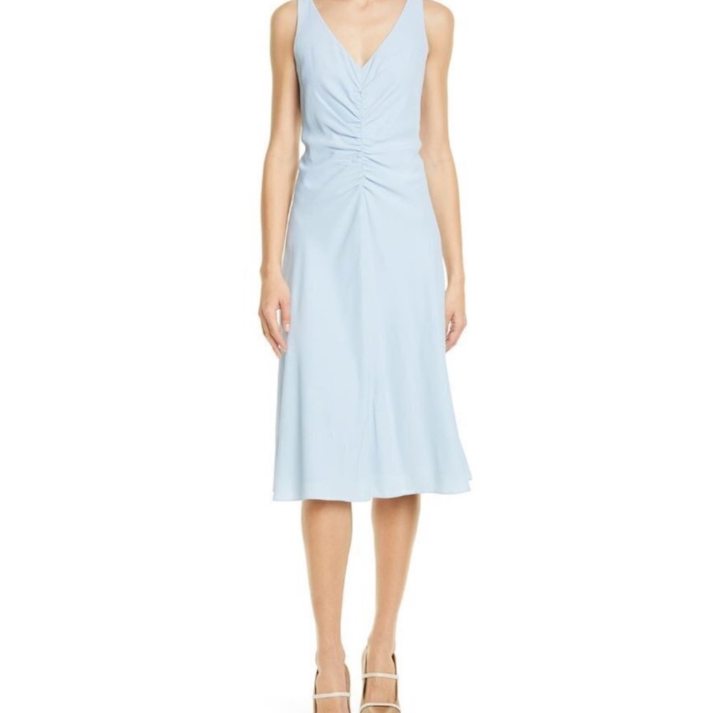 Lewit Light Blue Sleeveless Dress - Size 10